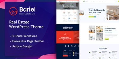 Bariel - Real Estate WordPress Theme by codeixer