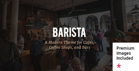 Barista - Modern Theme for Cafes