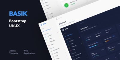 Basik - Web Application and Admin Template by Flatfull