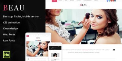 Beau - Beauty Salon Template by MaximusTheme