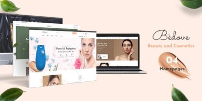 Bedove - Beauty & Cosmetics Shop WordPress Theme by prestabrain