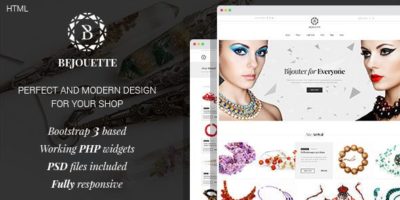 Bejouette - Handmade Jewelry Designer HTML Template by mwtemplates