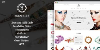 Bejouette - Handmade Jewelry Designer WordPress Theme by mwtemplates