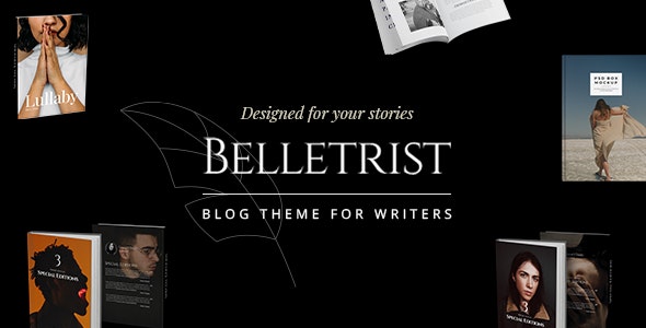 Belletrist - Blog Theme for Writers by Edge-Themes
