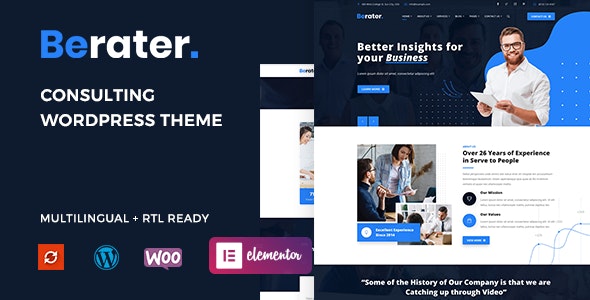 Berater - Consulting WordPress Theme by zozothemes