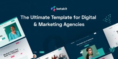 Betakit - Digital & Marketing Agencies Template by creabik