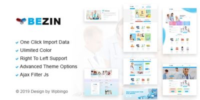 Bezin – Pharmacy & Health WooCommerce Theme by wpbingo