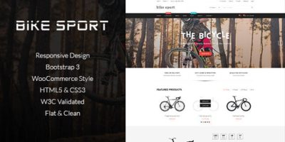 Bike Shop - HTML eCommerce Template by TemPlaza-Hub