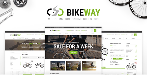 Bikeway - Sport Shop WooCommerce Theme by themesdotzone