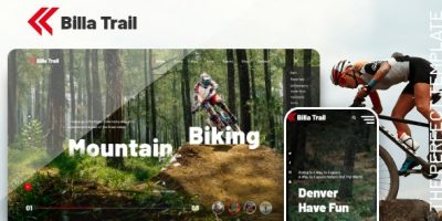 Billatrail - Motorcycle and Bike Rider HTML Template by zwintheme