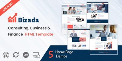 Bizada – Business Consulting HTML Template by ThemeChampion