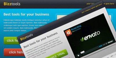 Bizztools - Business Landing Page by tansh