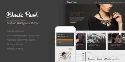 Black Pearl - Responsive Fashion WordPress Theme by Pixflow