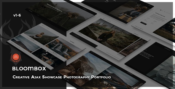 Bloombox - Creative Ajax Showcase Photography Portfolio by kwst