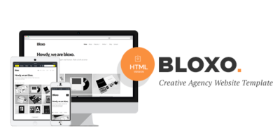 Bloxo - Minimal Freelancer Agency HTML5 Template by JollyThemes