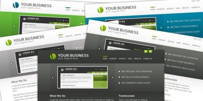 BlueCorp/GrayCorp - Multi-Use Business Template by idowebdesign