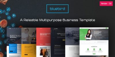 Bluebird - Multipurpose Business HTML Template by Unicoder
