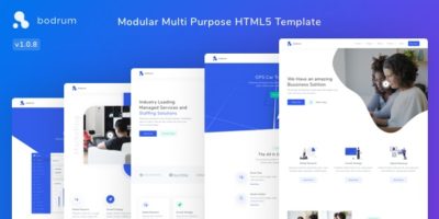Bodrum - Modular Multi Purpose HTML5 Template by tempload