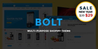Bolt - Electronics Store Shopify Theme & Template by MagikCommerce