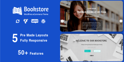 Bookstore - Responsive WooCommerce Theme by jthemeparrot