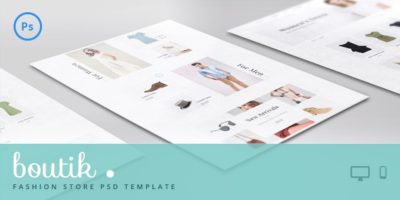 Boutik - Fashion Store PSD Template by WellMadePixel