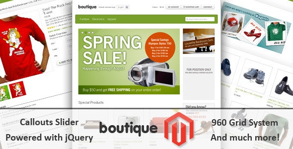 Boutique - Magento Theme by Smuliii