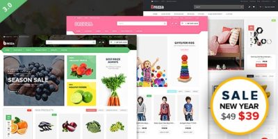 Brezza - Fruit Store Multipurpose WooCommerce WordPress Theme by MagikCommerce