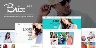 Brize - Responsive WooCommerce Fashion Theme by roadthemes