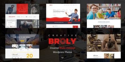 Broly - Creative Multi-Concept WordPress Theme by LA-Studio