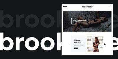 Brookside - Blog PSD Template by MontaukCo