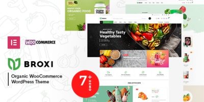Broxi – Organic & Food WooCommerce WordPress Theme by wpbingo