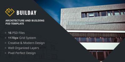 Builday - Architect And Building PSD Template by Kel-Themes
