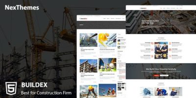 Buildex a Construction Company HTML Template by Nex-Themes