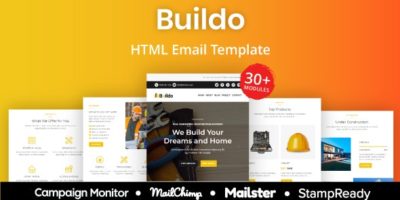Buildo - Construction Responsive Email Template by PrinceTheme