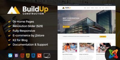 Buildup – Construction Joomla Template by Theme-Olio