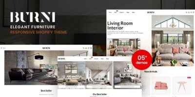 Burni - Elegant Furniture Shop For Shopify by EngoTheme