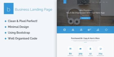 Business - Creative HTML5 Landing Page by themexy