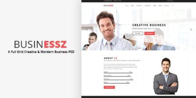 Businessz - Business PSD Template by DesignHeaven