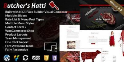 Butcher's Hatti - Butcher & Meat Shop Woocommerce WordPress Theme by themelooper