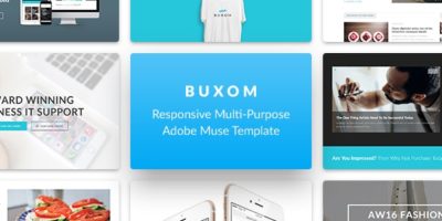 Buxom - Responsive Multi-Purpose Muse Template by A2D