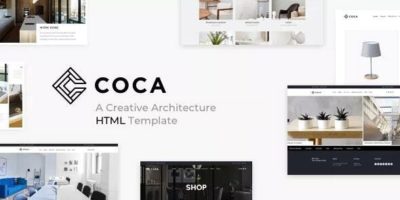 COCA - Architecture & Interior HTML by TrueThemes