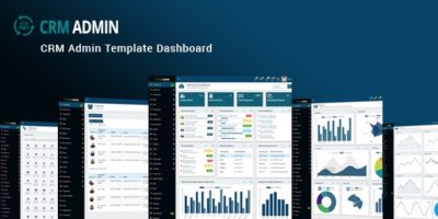CRM Admin - Bootstrap CRM Admin Template Dashboard by thememinister