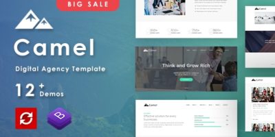 Camel - Business/Digital Agency Creative Template by SpecThemes