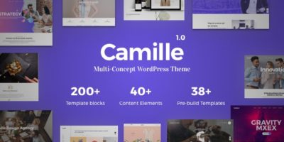 Camille - Multi-Concept WordPress Theme by LA-Studio