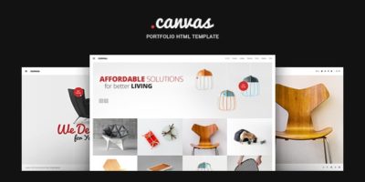 Canvas Interior & Furniture Portfolio Template by GT3themes