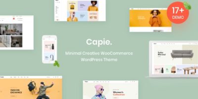Capie - Minimal Creative WooCommerce WordPress Theme by ApusTheme