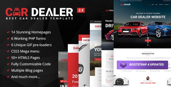 Car Dealer - Automotive Responsive HTML5 Template by Potenzaglobalsolutions