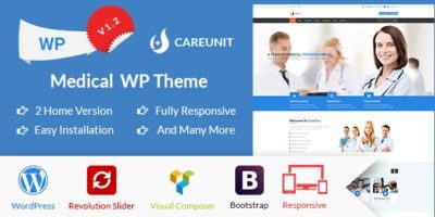 Careunit - Medical WordPress Theme by ThemeeBiT