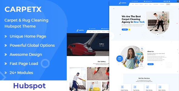 Carpetx - Cleaning Services HubSpot Theme by YogsThemes
