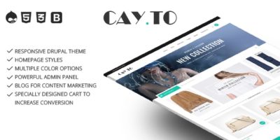 Cayto - Responsive Drupal Theme by webcrest-themes